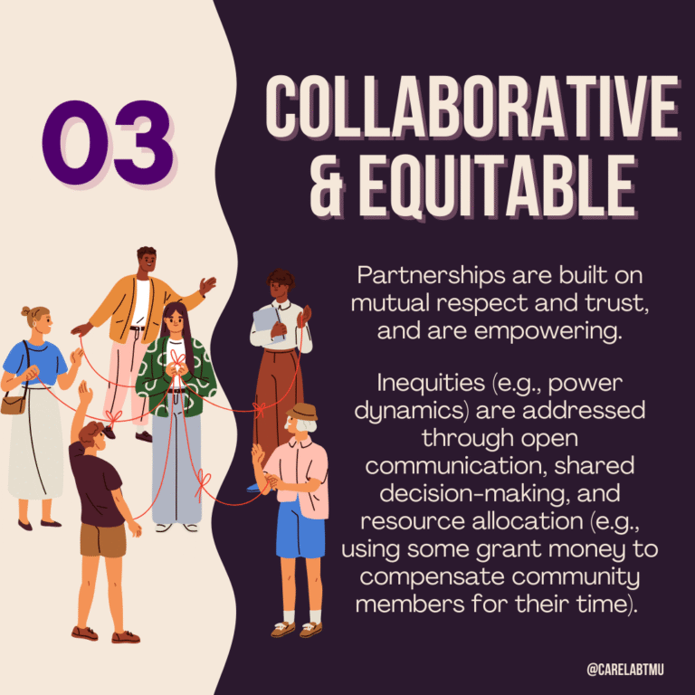 3. Collaborate & Equitable