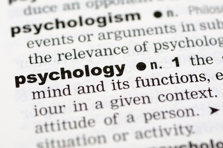 Image of text in a book defining the term "psychology"
